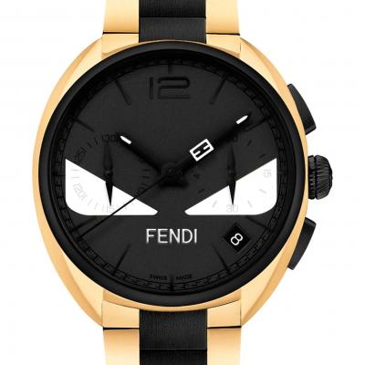Fendi Momento Bug Chronograph Bracelet Watch, 40mm