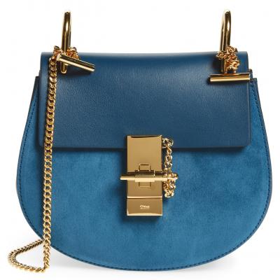 Chloé Mini Drew Leather Crossbody Bag