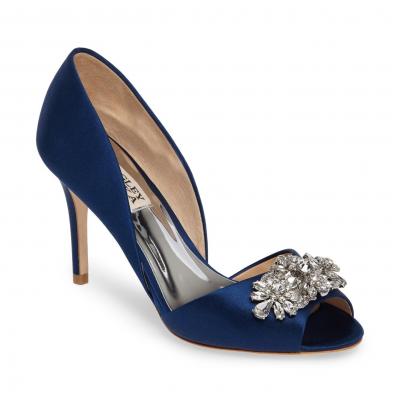 Badgley Mischka Kaden Embellished dOrsay Pump (Women)
