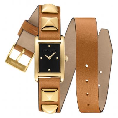 Rebecca Minkoff Wrap Leather Strap Watch, 19mm x 30mm