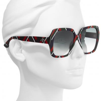 Gucci 54mm Gradient Square Sunglasses