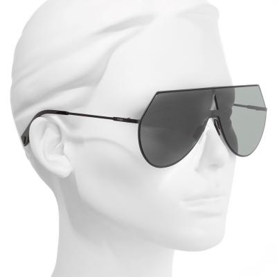 Fendi 99mm Eyeline Aviator Sunglasses