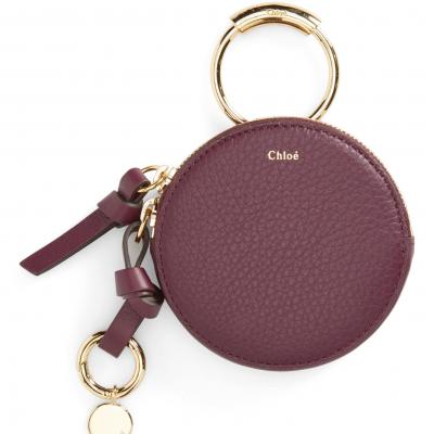 Chloé Key Ring & Leather Pouch