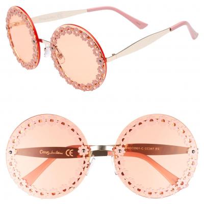Circus by Sam Edelman 60mm Round Sunglasses