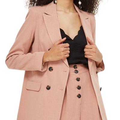 Topshop Double Breasted Blazer