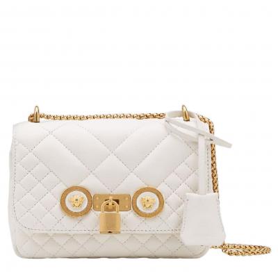 Versace Icon Quilted Leather Crossbody Bag