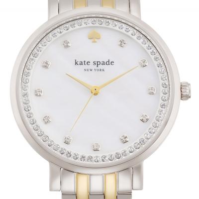 kate spade new york monterey crystal dial bracelet watch, 38mm
