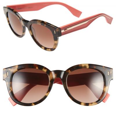 Fendi 50mm Retro Sunglasses