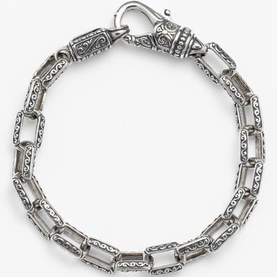 Konstantino Classics Etched Link Bracelet