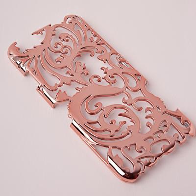MissGuided floral metallic iphone 5 case