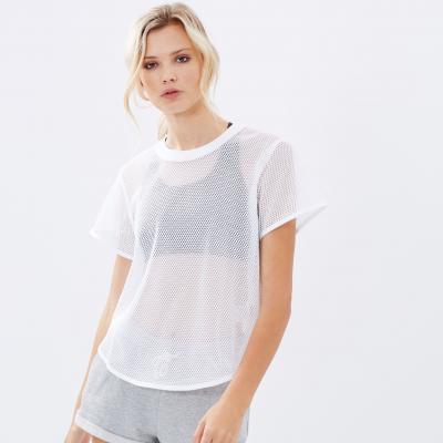 Swim Mesh Tee by adidas by Stella McCartney - THE ICONIC