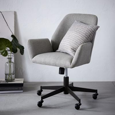 Aluna Upholstered Office Chair west elm UK