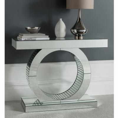Art Deco Venetian Mirrored Console Table Glass Furniture