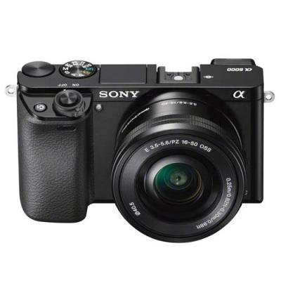 A6000 Mirrorless Camera in Black + 16-50mm Power Zoom Lens