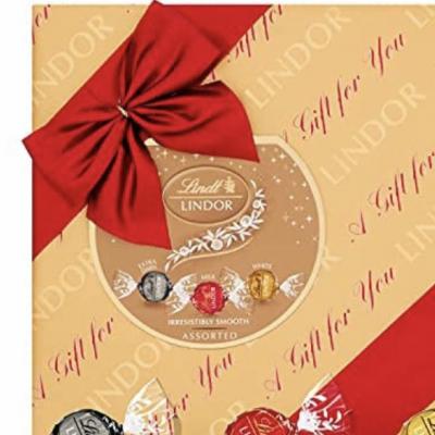 Lindt Lindor Assorted Chocolate Truffle Wrapped Gift Box