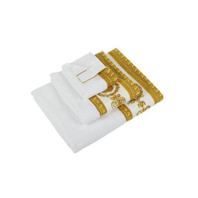 Versace Bath Towel - White/Gold - Hand