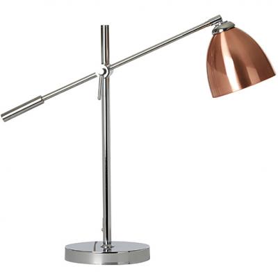 Bergen Table Lamp - Feather & Black