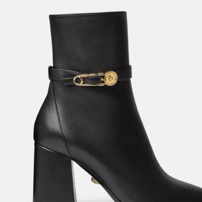 SAFETY PIN ANKLE BOOTS