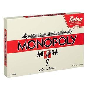  HASB7743 Hasbro - Retro Monopoly Game