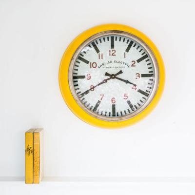 Large Yellow Wall Clock Graham & Green