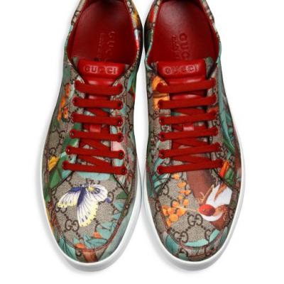 Gucci GG Supreme Tian Low-Top Sneakers