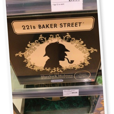 221b Baker Street master detective game by Gibsons