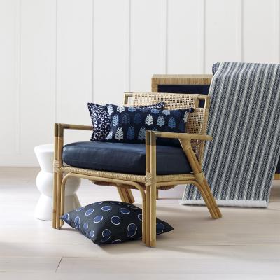 Mattituck Arm Chair with Leather Cushion - Serena & Lily