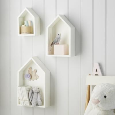 Classic House Shelves – Set of 3 - The White Company UK