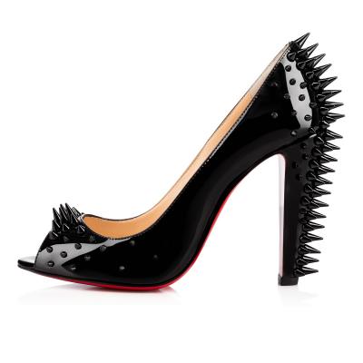 Jurayoo 100 Black Patent Leather - Christian Louboutin