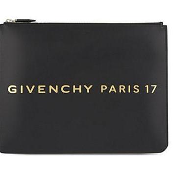 GIVENCHY Leather document case