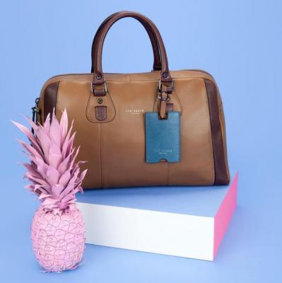 Ted Baker MERANDO Two-tone leather document bag