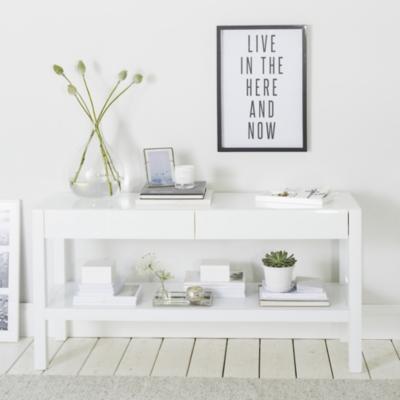 Carlton Low Console Table - The White Company UK