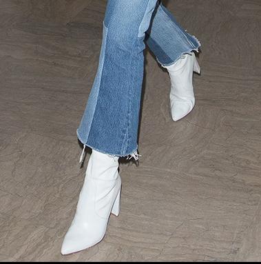 Clinger Mid-Calf Booties - Stuart Weitzman