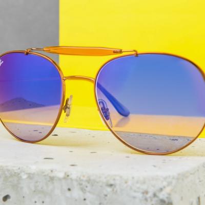 Ray-Ban RB3540 Bronze-Copper, Silver Lenses