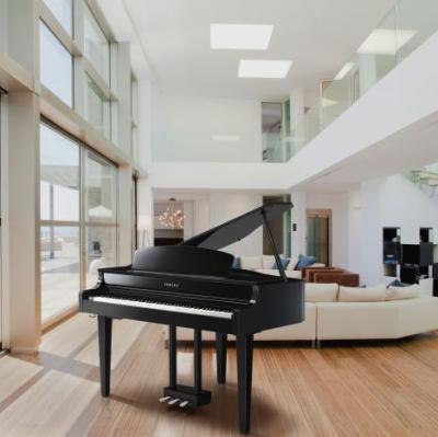 Yamaha CLP-665GP Clavinova Digital Grand Piano - Polished Ebony