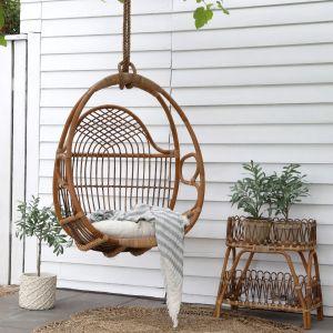Mirabelle Rattan Swing Chair Graham & Green
