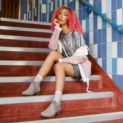 Womens ugg australia light grey bonham chelsea boots