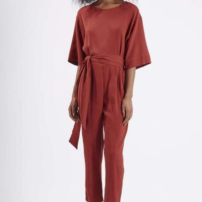 TopShop Belted Tapered Jumpsuit