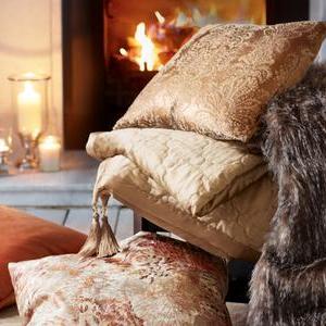 Laura Ashley Kinsley Bronze Cushion