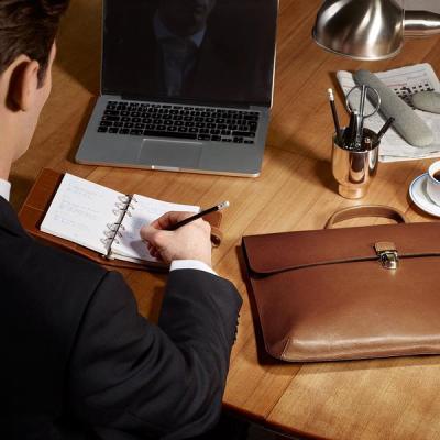 Mulberry FARRINGDON PUSHLOCK OAK ARCHIVE NATURAL LEATHER bag