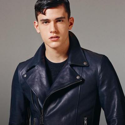Dolce & Gabbana NAPPA LAMBSKIN BIKER JACKET