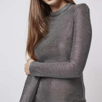 TopShop High Neck Chainmail Bodycon Dress