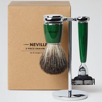 Reiss RAZOR NEVILLE 3 PIECE SHAVING SET