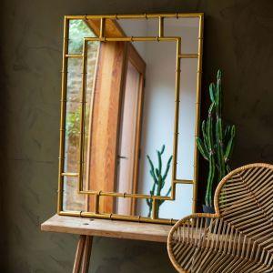 Gold Bamboo Mirror Graham & Green