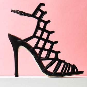 Steve Madden Women's Slithur Caged Sandals