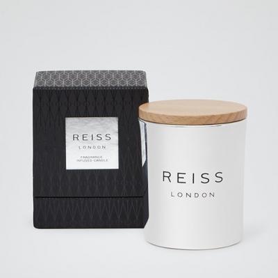 Reiss BLACK OUDH CANDLE SCENTED WAX CANDLE
