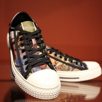 VALENTINO BUTTERFLY PRINT TRAINER