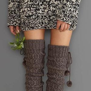 UGG WOMEN'S SPARKLE CABLE KNIT SOCK