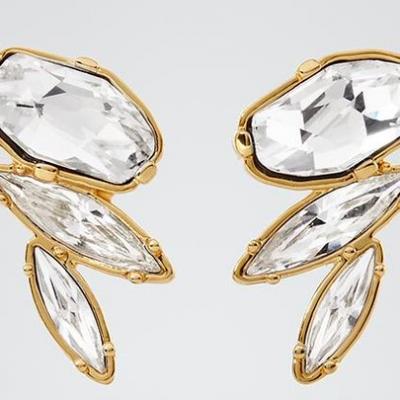 LISSANDRA EARRINGS WITH CRYSTALS FROM SWAROVSKI CRYSTAL