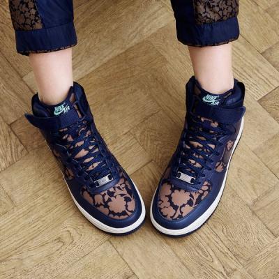 NIKE X LIBERTY OBSIDIAN CAMEO PRINT AIR FORCE 1 TRAINERS